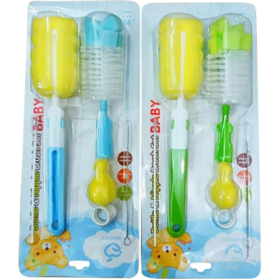 Feeder Bottle And Nipple Cleaning Brush -1 Set image