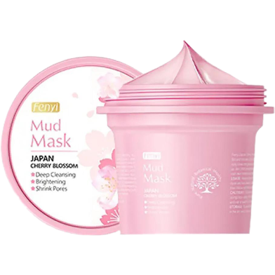 Fenyi Cherry Blossom Mud Mask – 100gm image
