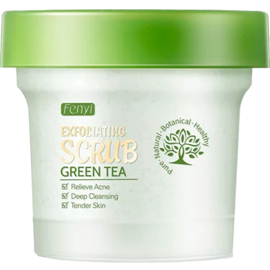 Fenyi Exfoliating Green Tea Scrub – 100gm image