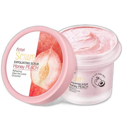 Fenyi Honey Peach Body Scrub | Exfoliating 100g image