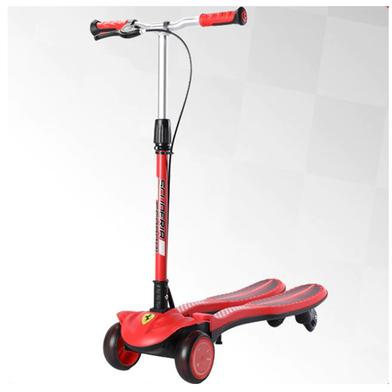 Ferrari Frog Scooter for Kids with Adjustable Height image