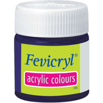 Fevicryl Acrylic Colour Violet 15ml image