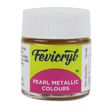Fevicryl Pearl Metallic Gold 10ml image