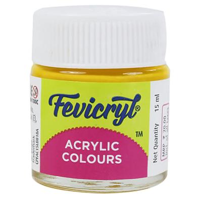 Fevicryl Students Fabric Colour Chrome Yellow 15ml image