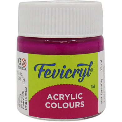 Fevicryl Students Fabric Colour Magenta 15ml image