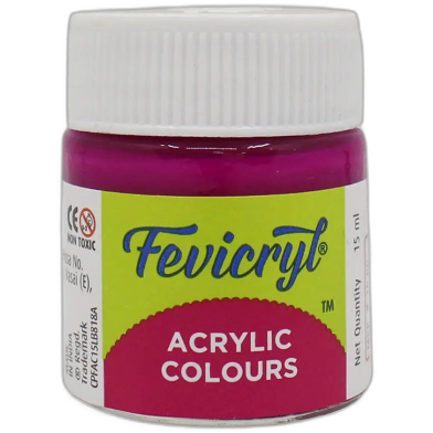 Fevicryl Students Fabric Colour Magenta 15ml image