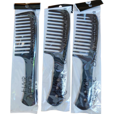Fexja Black Premium Hair Comb -1Pcs - Hair Brush image