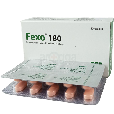 Fexo 180 mg 10's Strip Tablet image