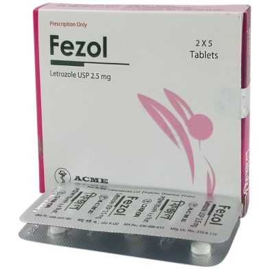Fezol 2.5mg Tablet 5's Strip image