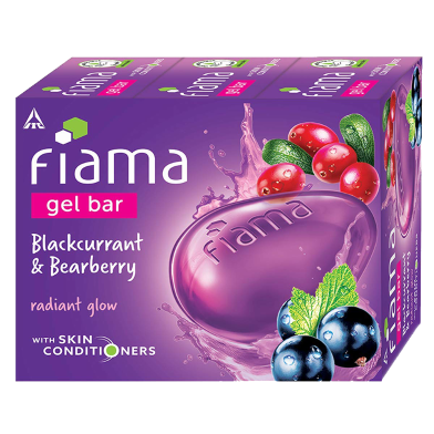 Fiama Radiant Glow Gel Bar With Blackcurrant And Bearberry (Indian) - 125gm image