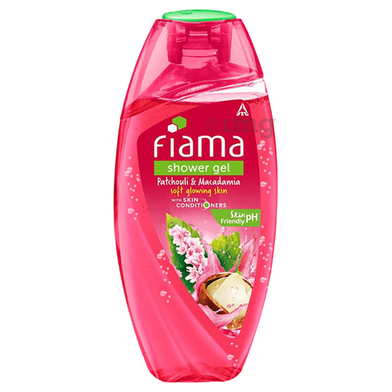 Fiama Shower Gel Patchouli And Macadamia, Body Wash With Skin Conditioners For Soft Glowing Skin-250ml Bottle image