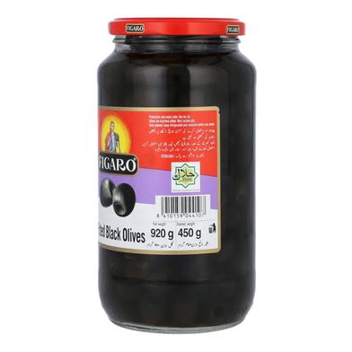 Figaro Pitted Black Olives Jar 920gm ( Spain) image
