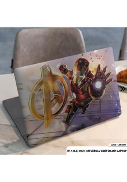 DDecorator Fight Scene Of Iron Man Laptop Sticker image