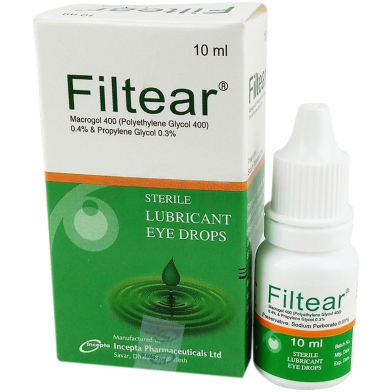Filtear 0.4 Percent, 0.3 Percent Ophthalmic Solution 10 ml Drop image