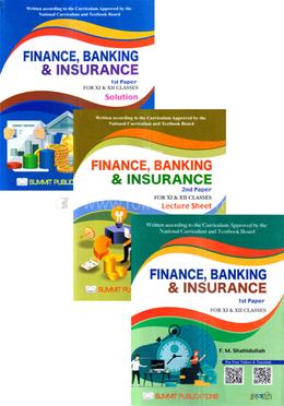 Finance, Banking and Insurance 1st Paper with - Lecture Sheet and Solution image