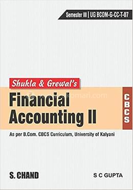 Financial Accounting ll - Semester 3 image