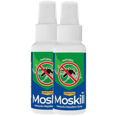 Finis Moskill Mosquito Repellent Spray - 60ml (Buy1 Get1 FREE) image