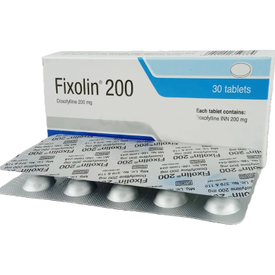 Fixolin 200mg 10's Strip Tablet image