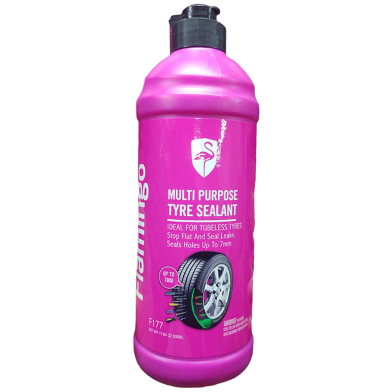 Flamingo Multi Purpose Tyre Sealant 500ml Anti Puncture Tire Gel Sealant For Motorcycle And Car image