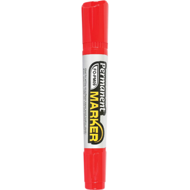 FlexOffice Permanent Marker, Red - 1 Pcs image