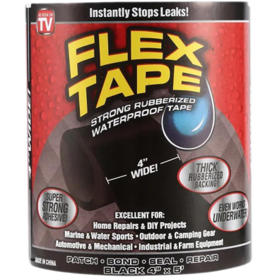 Flex Tape Strong Rubberized Waterproof Tape Super Strong Leaking Water Pipe Repair Tape Flex Tape Water image