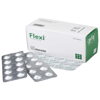 Flexi 100 mg Tablet 10's Strip image