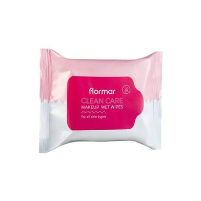 Flormar Clean Care Makeup Wet Wipes All Skin Types image