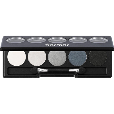Flormar Color Palette Eye Shadow 005 Black Dust image