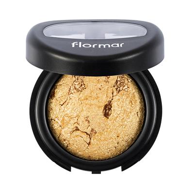 Flormar Diamonds Baked Eye Shadow D06 Golden Eyes image