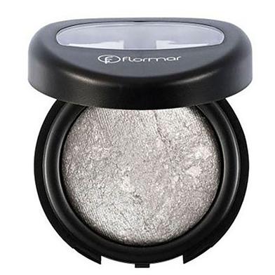 Flormar Diamonds Baked Eye Shadow D10 Silver Leaf image