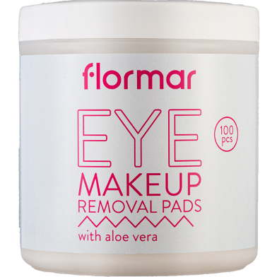 Flormar Eye Makeup Removal Pads Aloe Vera image