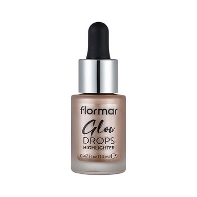 Flormar Glow Drops Liquid Illuminator with Natural Mineral Containing Dropper image