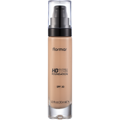 Flormar HD Invisible Cover Foundation 40 Light Ivory image