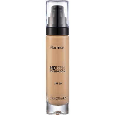 Flormar HD Invisible Cover Foundation 80 Soft Beige image