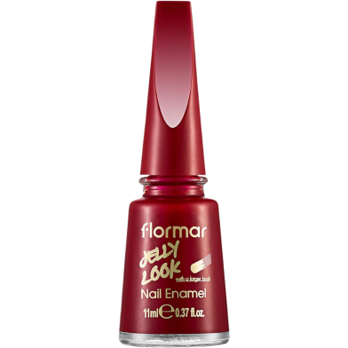 Flormar Jelly Look Nail Enamel JL05 Fire Red image