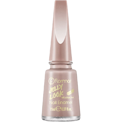 Flormar Jelly Look Nail Enamel JL58 Milky image