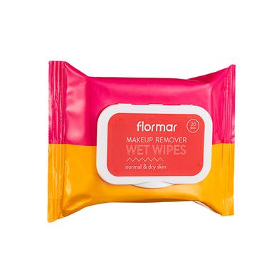 Flormar Makeup Remover Wet Wipes Normal and Dry Skin image