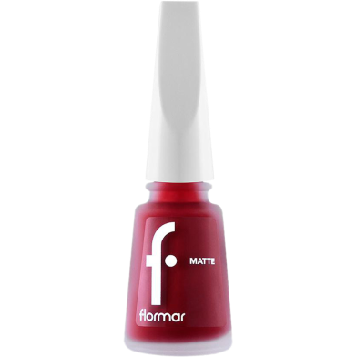 Flormar Matte Nail Enamel M08 Luxurious Cerise image