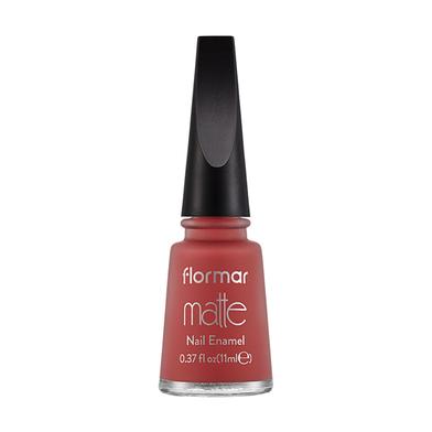 Flormar Matte Nail Enamel M60 Red Sand image