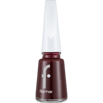 Flormar Nail Enamel 311 Maxi Brush Purple Scarlet image