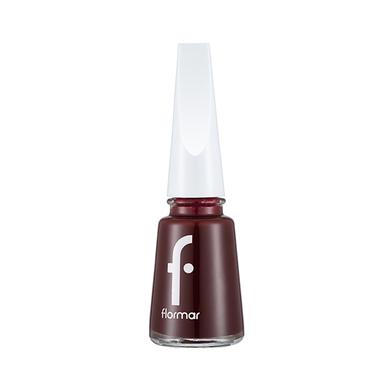 Flormar Nail Enamel 311 Maxi Brush Purple Scarlet image