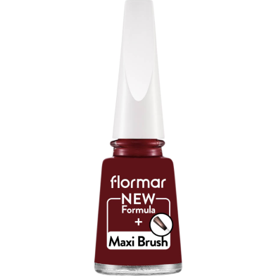 Flormar Nail Enamel 406 Dark Red image