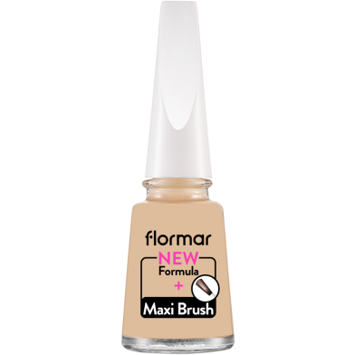 Flormar Nail Enamel Maxi Brush 246 Cream Silk image