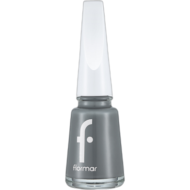 Flormar Nail Enamel Maxi Brush 417 Steel Gray image