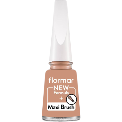 Flormar Nail Enamel Maxi Brush 472 Caramel Latte image