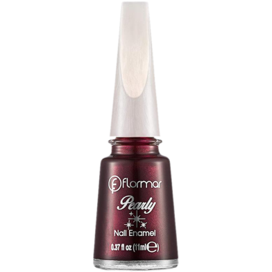 Flormar Pearly Nail Enamel PL068 Velvet Bordeaux image