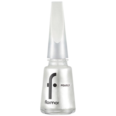 Flormar Pearly Nail Enamel PL201 Luxury White image