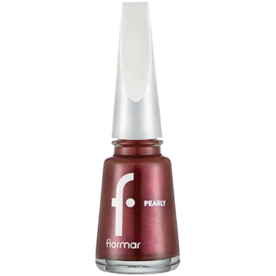Flormar Pearly Nail Enamel PL414 Chameleon Red image