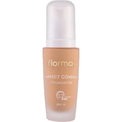 Flormar Perfect Coverage Foundation 121 Golden Neutral image