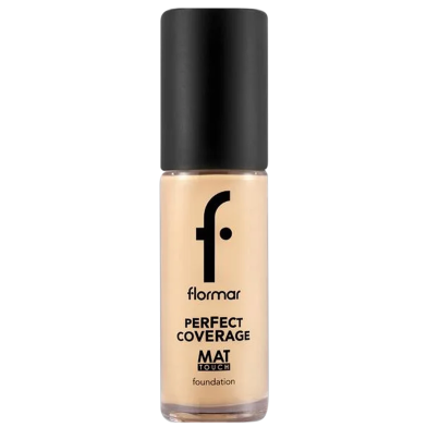 Flormar Perfect Coverage Mat Touch Foundation 306 Pastelle image